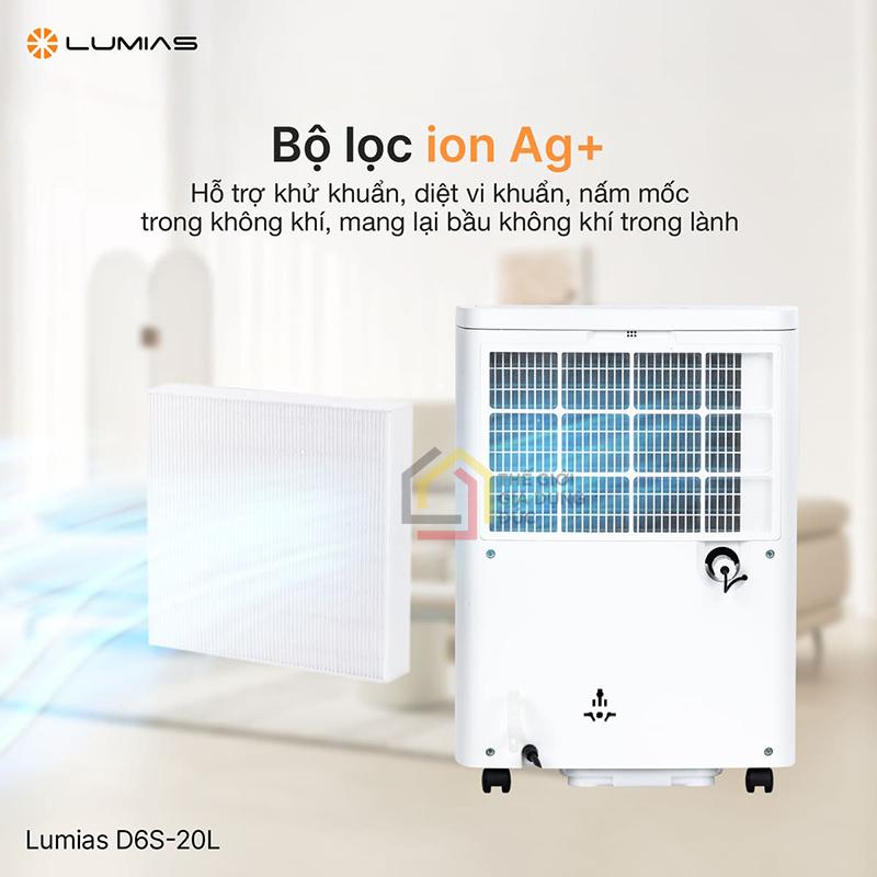 may-hut-am-20l-lumias-d6s-20l (4) Máy hút ẩm 20L Lumias D6S-20L - Giải pháp chống ẩm hiệu quả