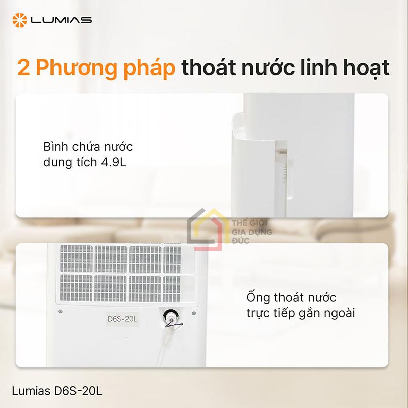 may-hut-am-20l-lumias-d6s-20l (9) Máy hút ẩm 20L Lumias D6S-20L - Giải pháp chống ẩm hiệu quả