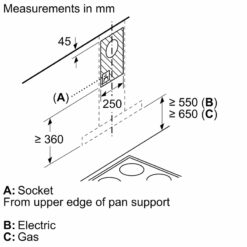 Máy hút mùi Bosch DWB97BK61T Serie 4