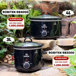 Nồi nấu chậm Robitek RB4000 4L