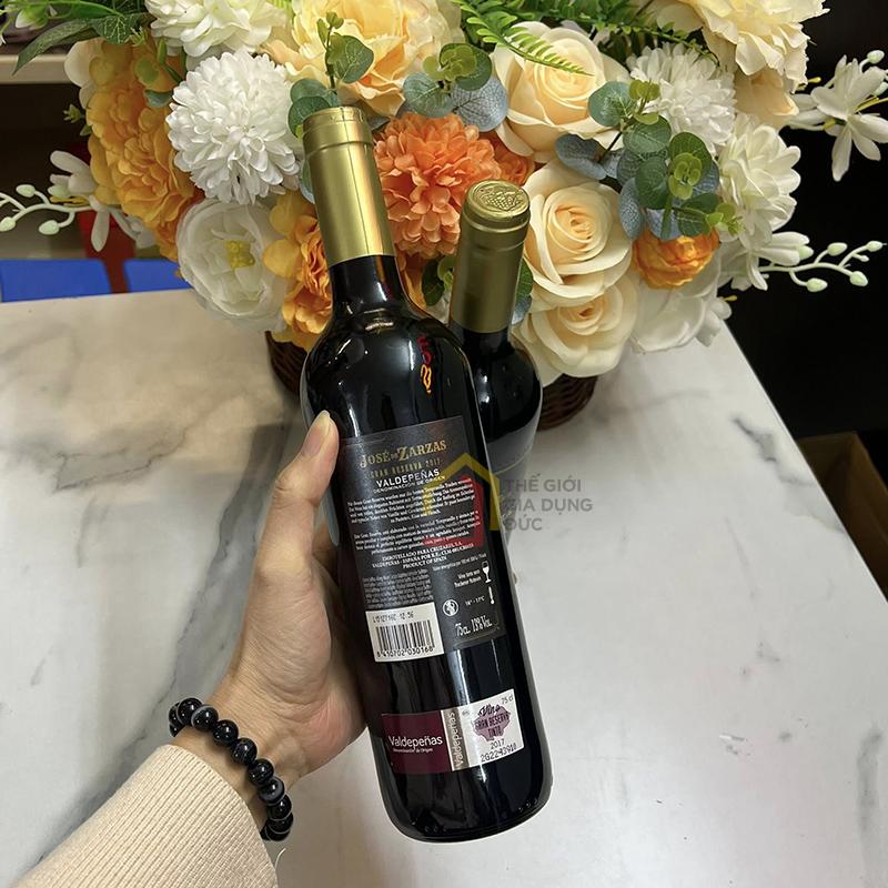 ruou-vang-do-chat-jose-de-zarzas-750ml (1) Rượu vang đỏ chát Jose de Zarzas 750ml