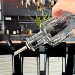 Set 2 bình pha lê đựng dầu/mắm Killarney