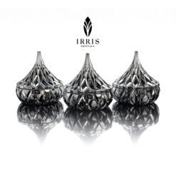 Set 3 thố mứt Irris Hershey Kiss phủ bạc