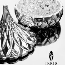 Set 3 thố mứt Irris Hershey Kiss phủ bạc