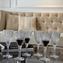 Set 6 ly pha lê Bohemia Skyline 250ml