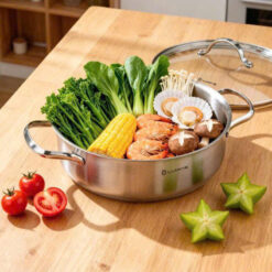 Set lẩu gồm bếp từ và nồi lẩu Lumias