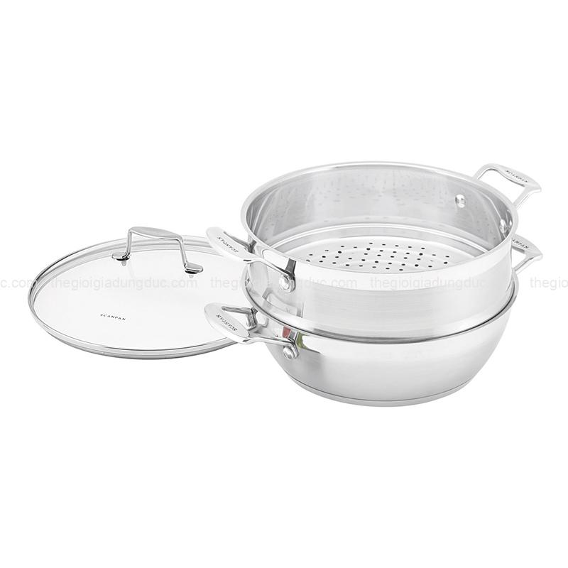chao-inox-sau-long-kem-xung-hap-scanpan-impact-28cm (1) Chảo inox sâu lòng kèm xửng hấp Scanpan Impact 28cm