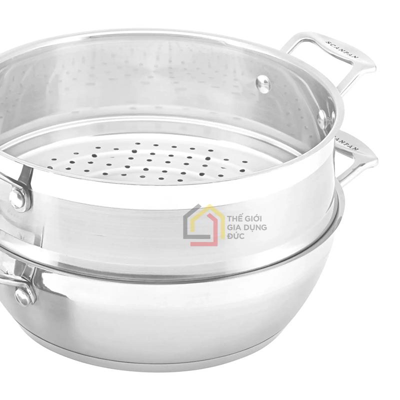 chao-inox-sau-long-kem-xung-hap-scanpan-impact-28cm (10) Chảo inox sâu lòng kèm xửng hấp Scanpan Impact 28cm