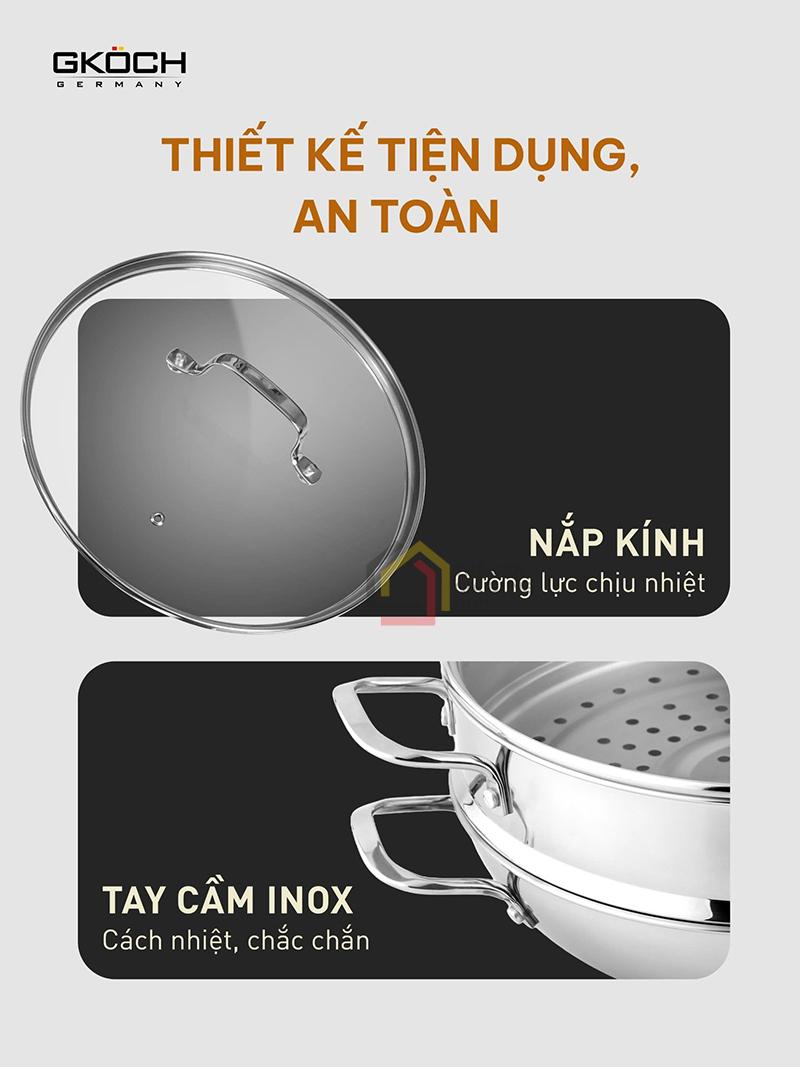 chao-wok-kem-xung-hap-gkoch (6) Chảo Wok kèm xửng hấp GKÖCH