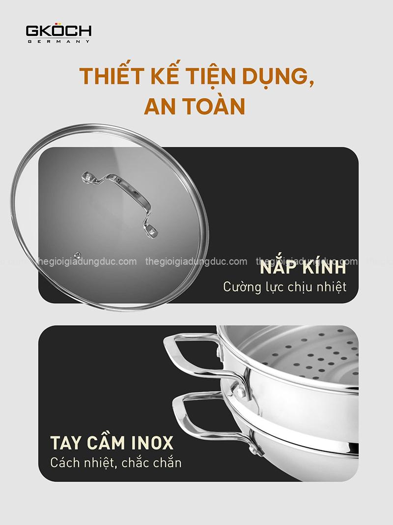 chao-wok-kem-xung-hap-gkoch (6) Chảo Wok kèm xửng hấp GKÖCH