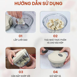 Dụng cụ xay tỏi ớt GKÖCH 400ml