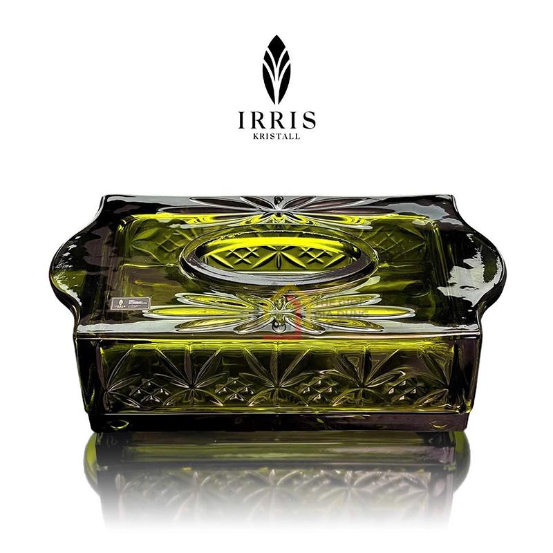 hop-giay-an-pha-le-thuy-tinh-mai-irris (4) Hộp giấy ăn pha lê thuỷ tinh mài Irris