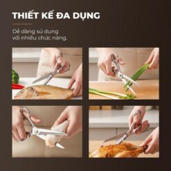 Kéo cắt gà đa năng Gume GMK26