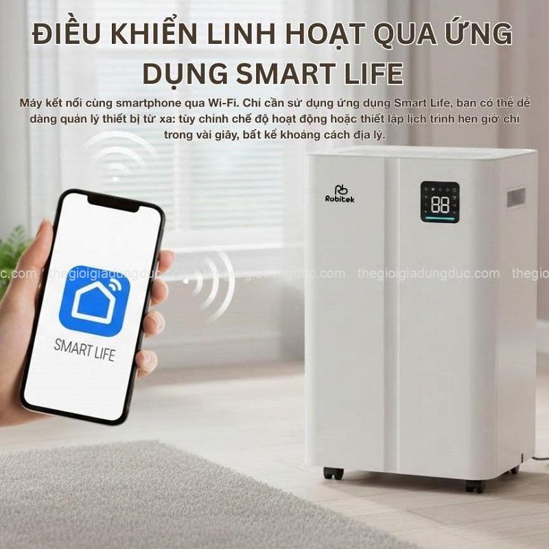 may-hut-am-robitek-dh25 (5) Máy hút ẩm ROBITEK DH25 - 25L/ngày