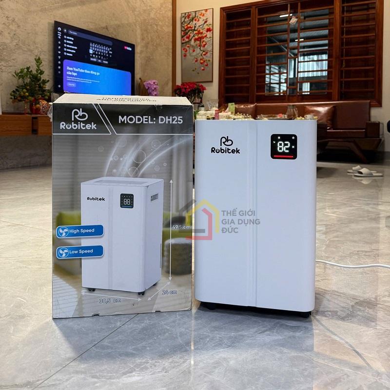 may-hut-am-robitek-dh25 (8) Máy hút ẩm ROBITEK DH25 - 25L/ngày