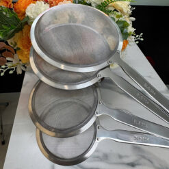Rây vớt bọt, lọc dầu inox Gume