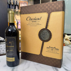 Rượu vang đỏ chát Jose de Zarzas 750ml (Hộp da 2 chai)