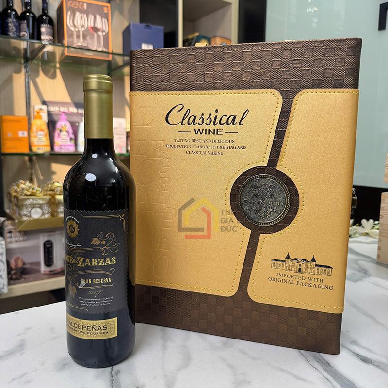 ruou-vang-do-chat-jose-de-zarzas-750ml-hop-da-2-chai (3) Rượu vang đỏ chát Jose de Zarzas 750ml (Hộp da 2 chai)