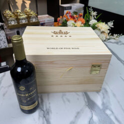 Rượu vang đỏ chát Jose de Zarzas 750ml (Thùng gỗ 6 chai)