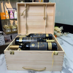 Rượu vang đỏ chát Jose de Zarzas 750ml (Thùng gỗ 6 chai)