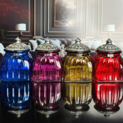 Set 4 hũ đựng mứt, bánh kẹo, đồ khô IRRIS DE