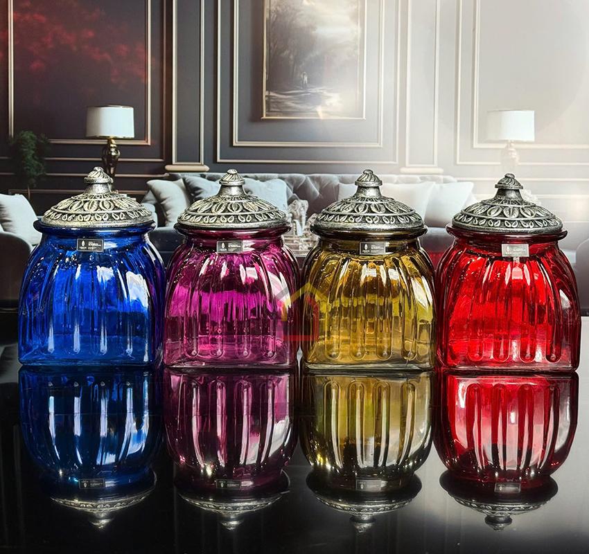 set-4-hu-dung-mut-banh-keo-do-kho-irris-de (1) Set 4 hũ đựng mứt, bánh kẹo, đồ khô IRRIS DE