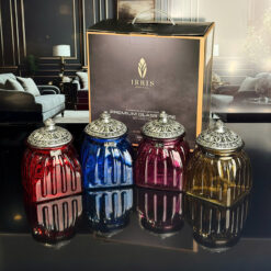 Set 4 hũ đựng mứt, bánh kẹo, đồ khô IRRIS DE