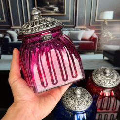 Set 4 hũ đựng mứt, bánh kẹo, đồ khô IRRIS DE