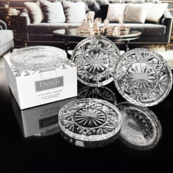 Set 4 lót ly pha lê Dublin