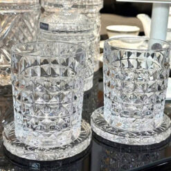 Set 4 lót ly pha lê Dublin