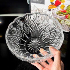 Sét 5 bát pha lê Dublin