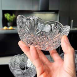 Sét 5 bát pha lê Dublin