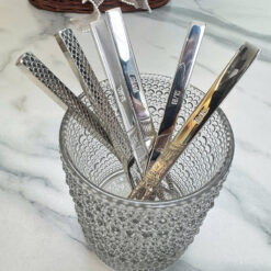 Set 6 dĩa hoa quả Inox 18/10 Gume