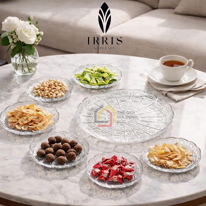 set-7-dia-hoa-tiet-mai-handmade-irris-de (2) Set 7 đĩa họa tiết mài handmade Irris DE