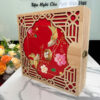 Set quà Tết gồm rượu vang và đùi heo muối