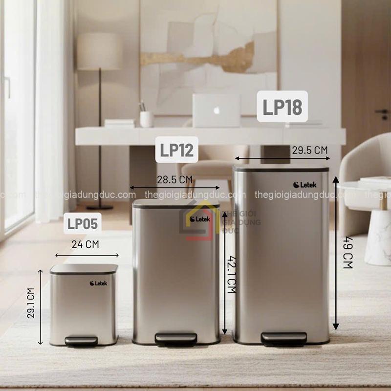 thung-rac-dap-chan-letek-pedal (3) Thùng rác đạp chân Letek Pedal
