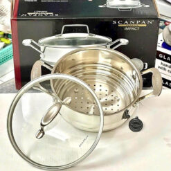 Xửng hấp inox Scanpan Impact kèm nắp