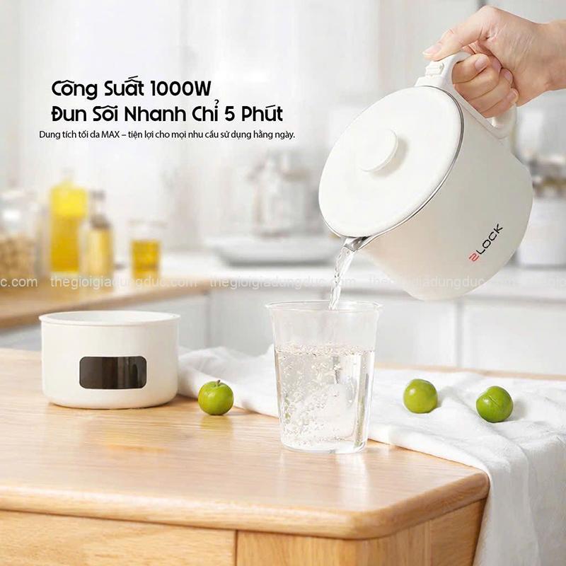 am-ca-nau-gap-gon-2lock-korea-800ml (2) Ấm/ca nấu gấp gọn 2Lock Korea 800ml