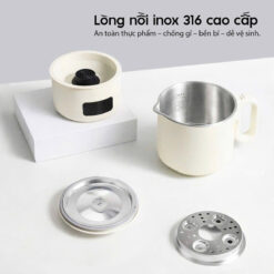 Ấm/ca nấu gấp gọn 2Lock Korea 800ml