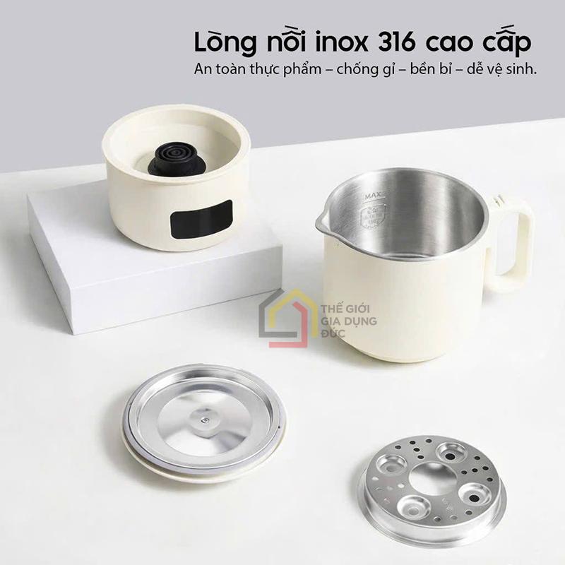 am-ca-nau-gap-gon-2lock-korea-800ml (3) Ấm/ca nấu gấp gọn 2Lock Korea 800ml