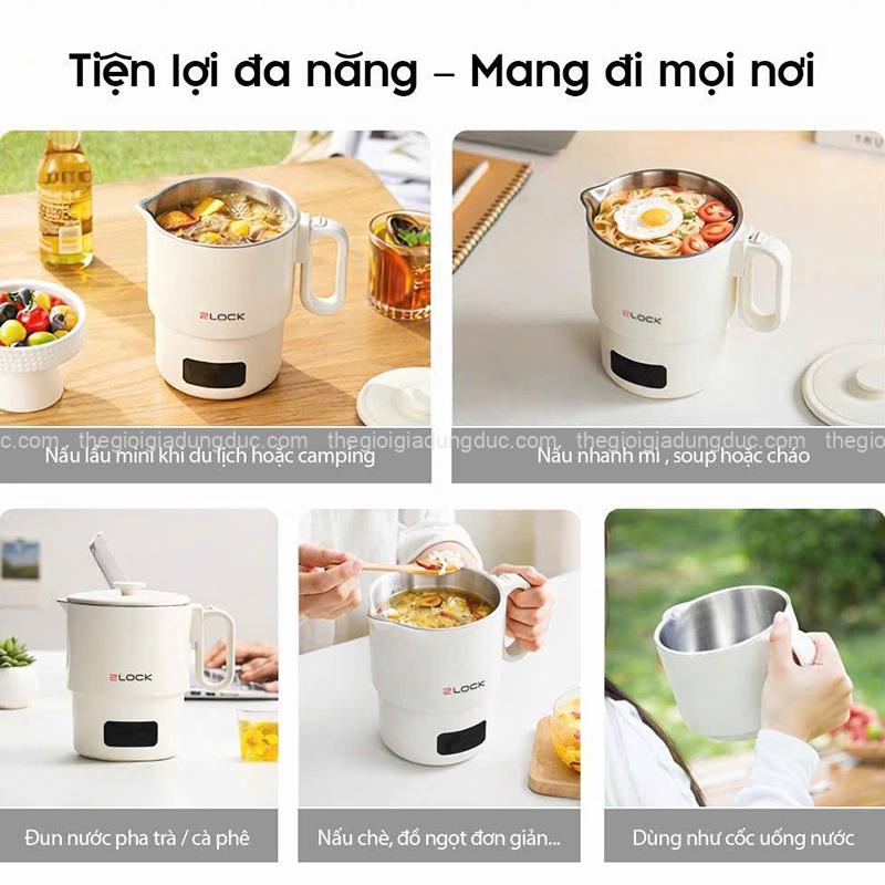 am-ca-nau-gap-gon-2lock-korea-800ml (6) Ấm/ca nấu gấp gọn 2Lock Korea 800ml