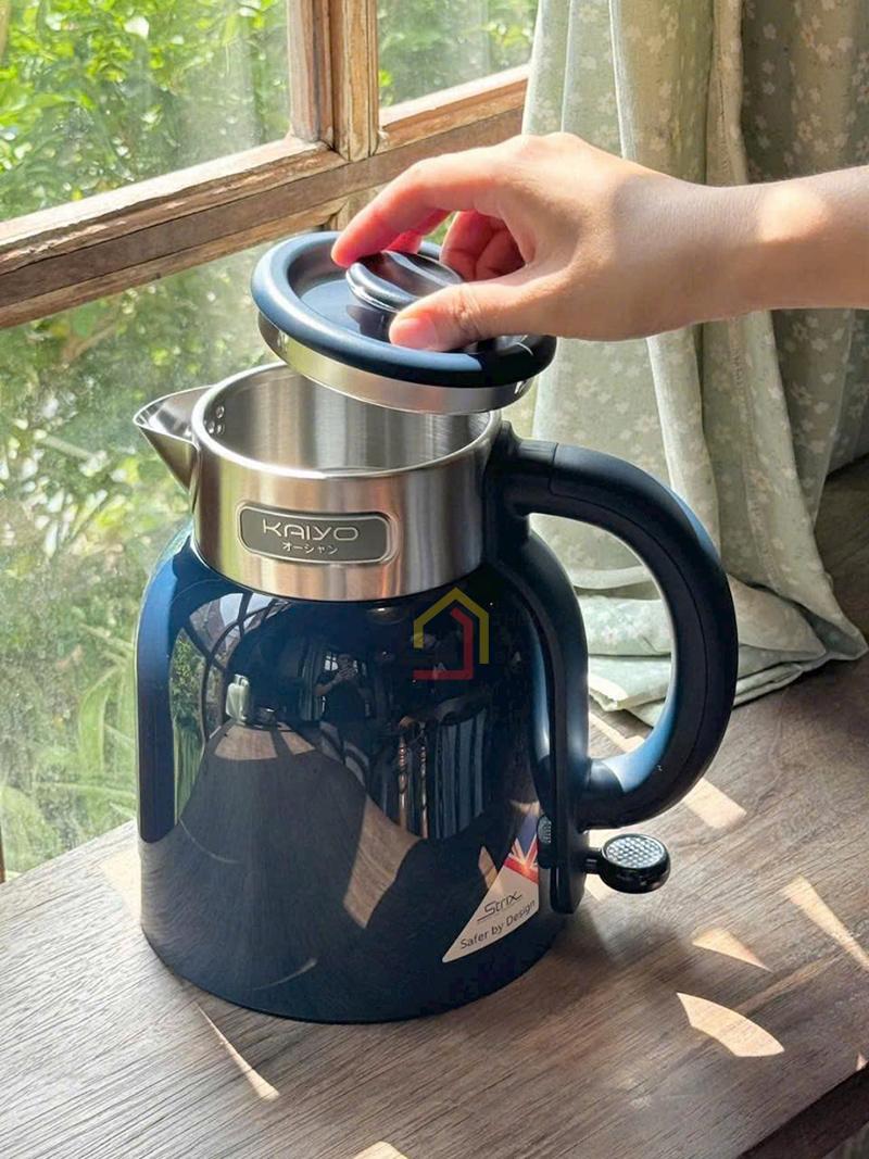 am-sieu-toc-2-lop-cool-touch-kaiyo (3) Ấm siêu tốc 2 lớp Cool Touch Kaiyo 1,5L