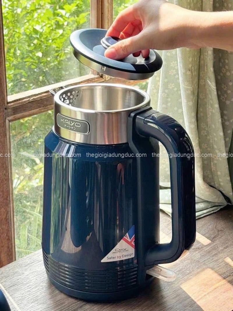 am-sieu-toc-2-lop-cool-touch-kaiyo (6) Ấm siêu tốc 2 lớp Cool Touch Kaiyo 1,5L