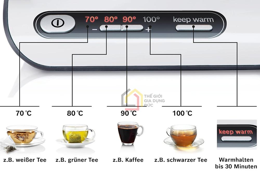 Ấm siêu tốc Bosch TWK8611P