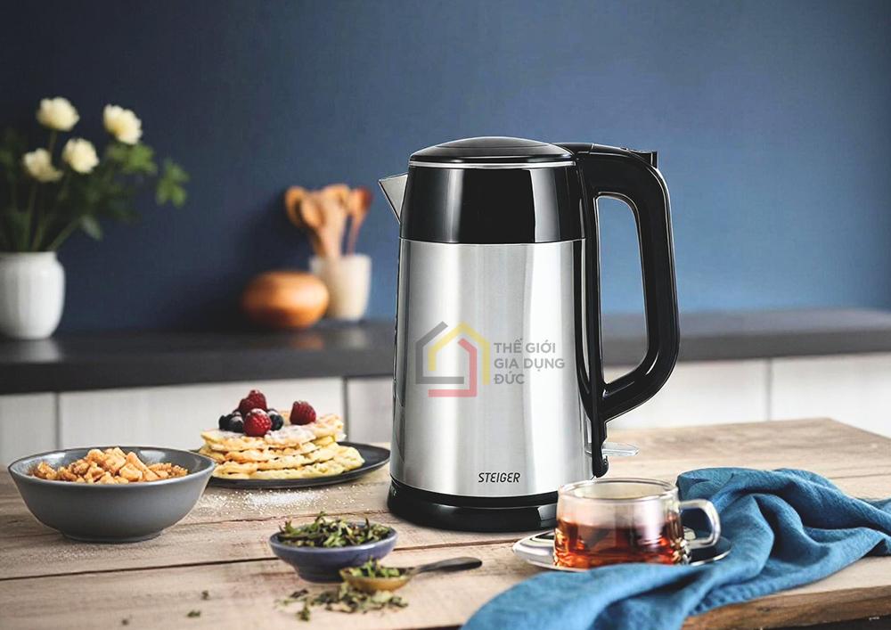 Ấm siêu tốc Steiger STG9357/BS 1,7L