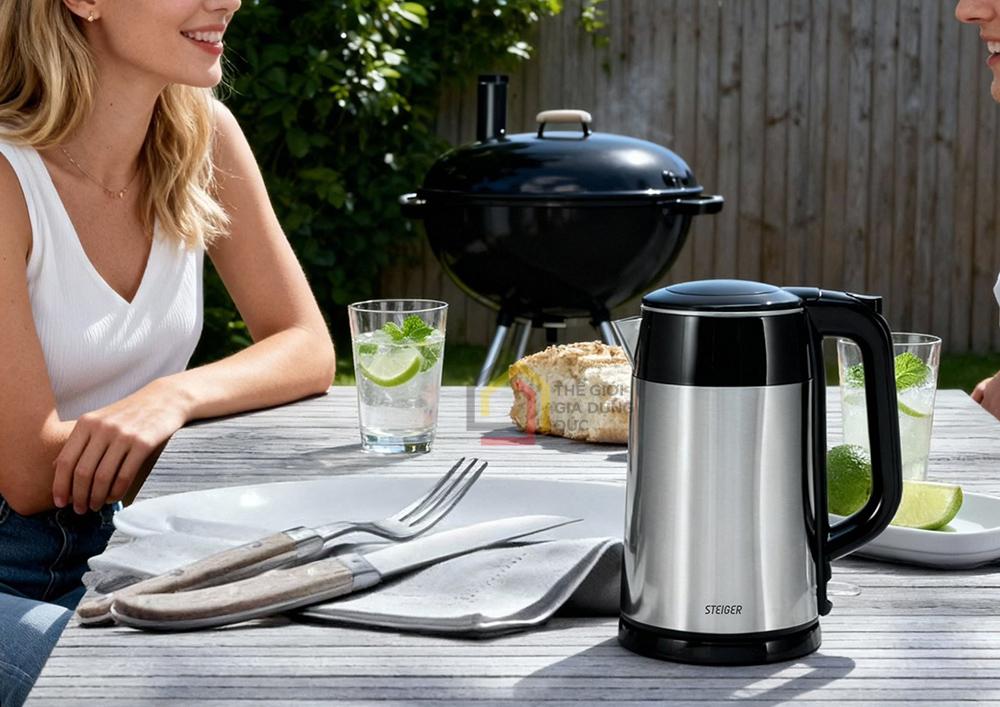 Ấm siêu tốc Steiger STG9357/BS 1,7L