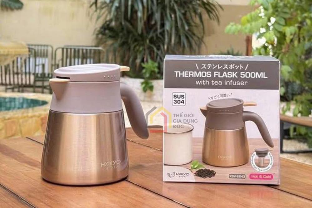 Bình trà giữ nhiệt Kaiyo 500ml