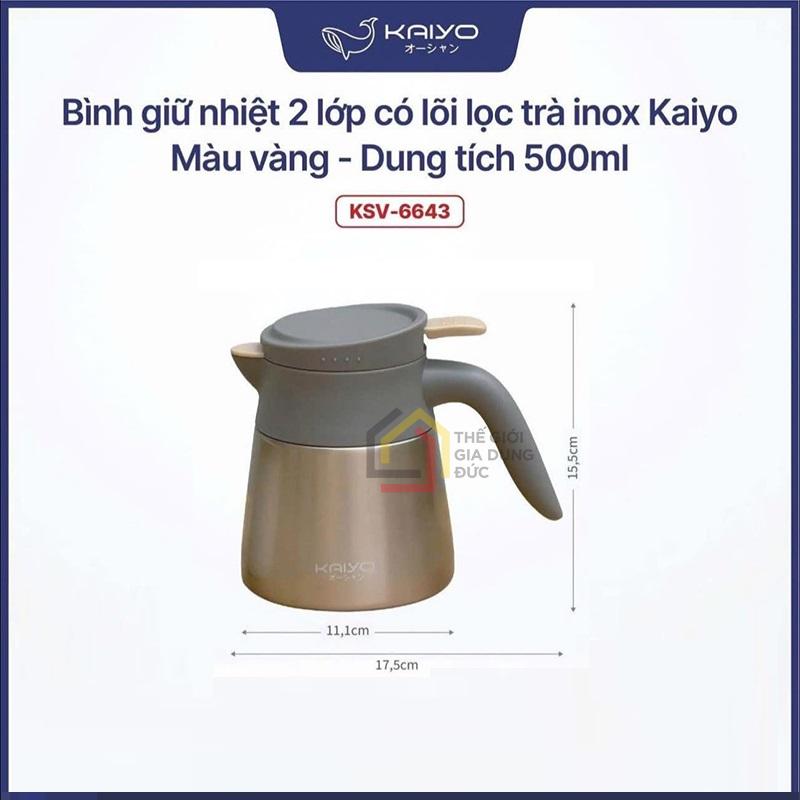 binh-tra-giu-nhiet-kaiyo-500ml (6) Bình trà giữ nhiệt Kaiyo 500ml