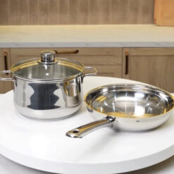 Bộ nồi chảo WMF Diadem Plus 2 món