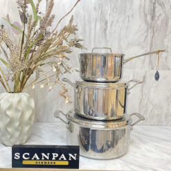 Bộ nồi inox Scanpan Impact 3 món